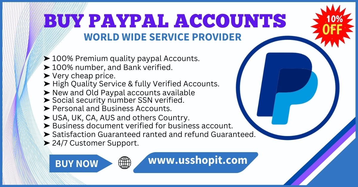 buy verified PayPal accounts